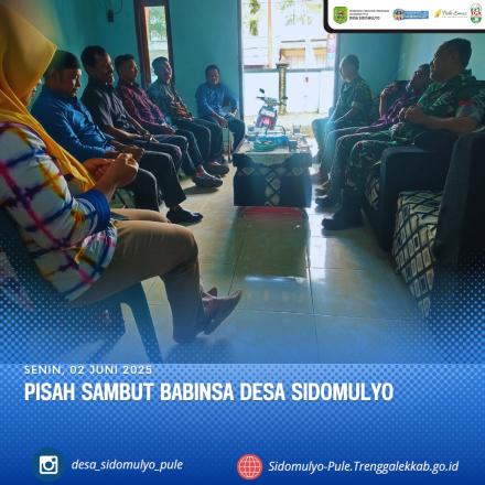 PISAH SAMBUT BABINSA DESA SIDOMULYO